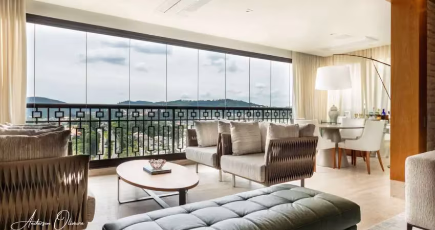Apartamento mobiliado no residencial atria alphaville de altissimo padrão