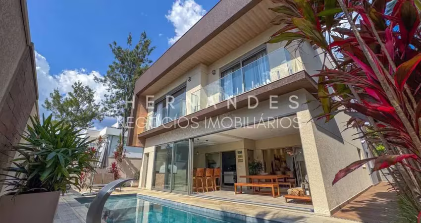 Espetacular casa em condomínio à venda em alphaville - porteira fechada mobiliada!