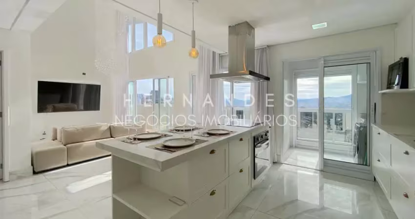 Cobertura no novare mobiliada com 134m² em alphaville