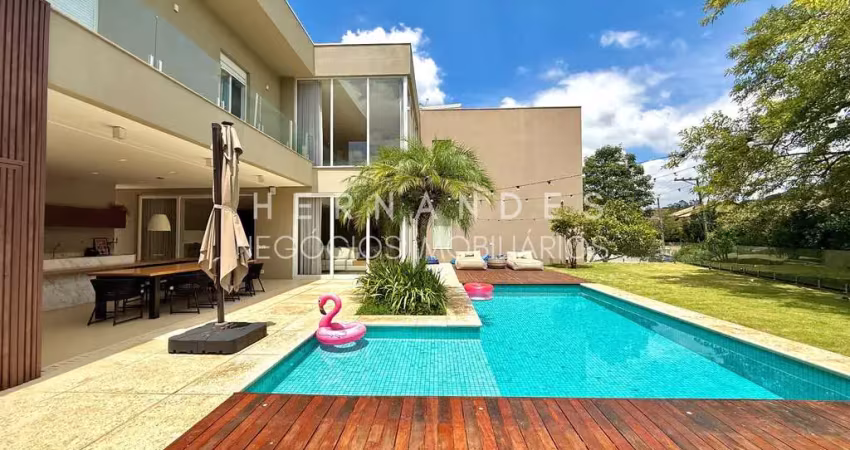 Casa de alto padrão em condomínio à venda em jandira-sp, no jardim do golf