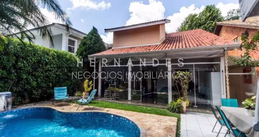 Casa no residencial 4 mobiliada para locação em alphaville