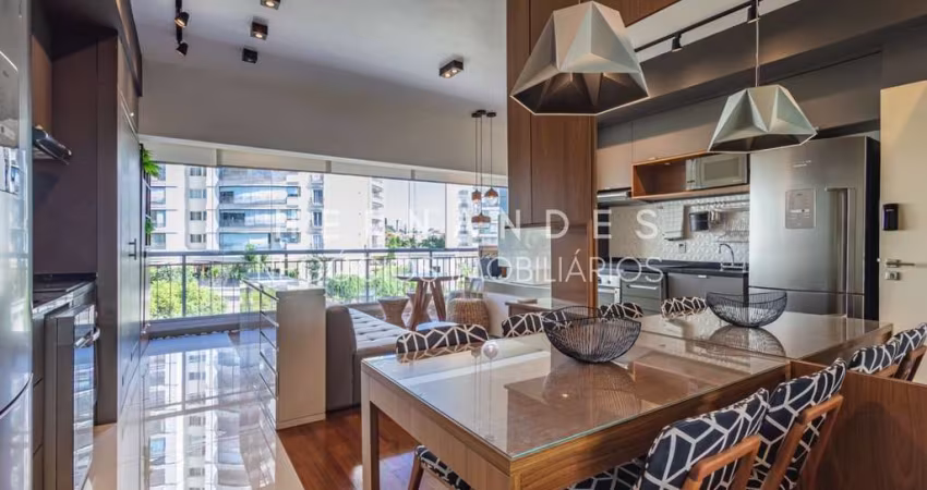 Imperdível oportunidade: Apartamento à venda em Tamboré, Santana de Parnaíba-SP! 2 quartos, 2 suítes, 3 salas, 2 banheiros, 1 vaga, 50,06m².