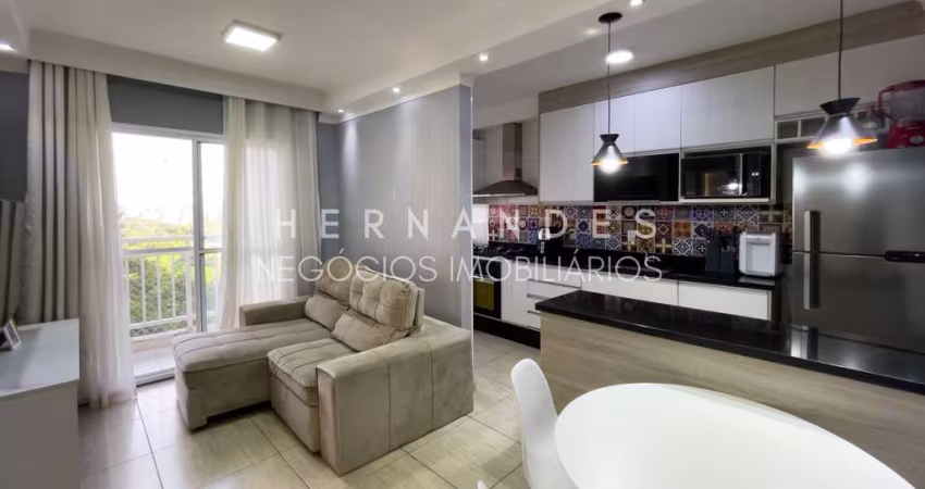 Apartamento à venda no Parque Viana, Barueri-SP: 2 quartos, 1 suíte, 2 salas, 2 banheiros, 2 vagas na garagem, 55m². Confira!