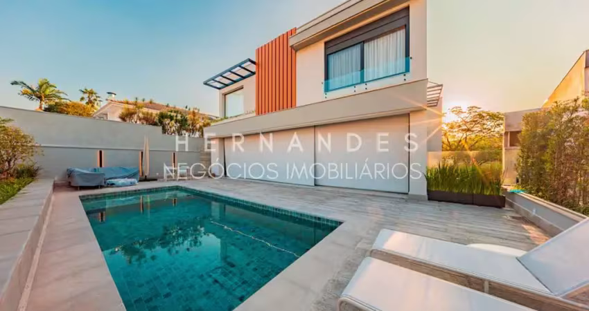 Casa de luxo em alphaville: 5 suítes, 3 salas, 962,38m² - projeto rg - ricardo calejo e guilherme gabriel