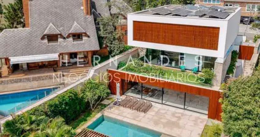 Imperdível casa de luxo em alphaville-sp: 4 suítes, piscina aquecida, automação e design exclusivo!