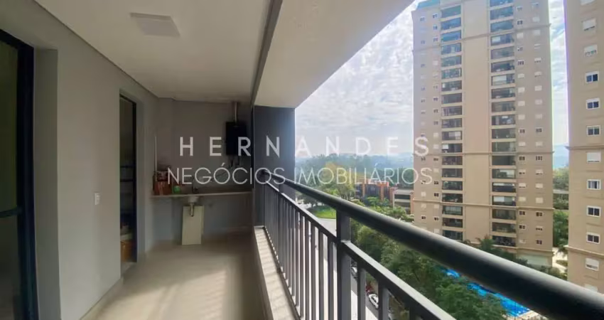 Condomínio bonnard 307 alphaville apartamento com 88m² 2dorm sendo 1 suíte e 2 vagas
