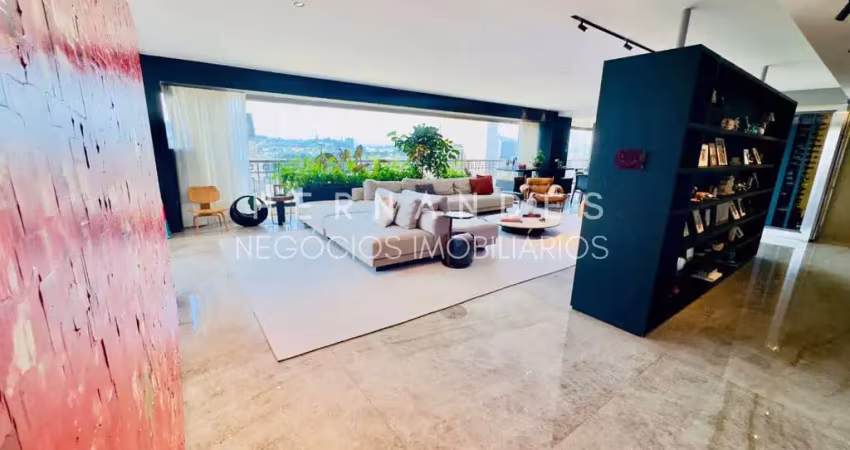Apartamento à venda de alto padrão no condomínio myrá - alphaville/sp