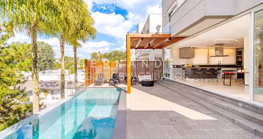 Casa em condomínio à venda em alphaville com 4 suítes e magnífica área de lazer - 485m² de área construída