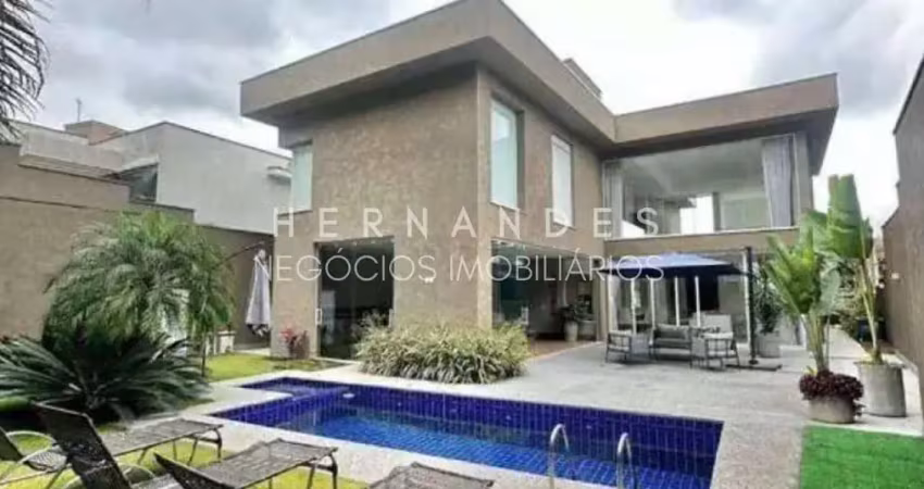 Gênesis 1 alphaville imóvel com 614m² de a/t sendo 4 suítes e 4 vagas