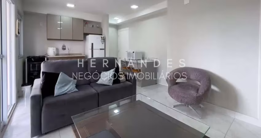 Oportunidade imperdível: apartamento à venda ou locação em alphaville empresarial, barueri-sp! 1 quarto, 1 suíte, 2 salas, 1 banheiro, 1 vaga, 47m².