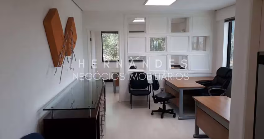 Sala comercial para locação em alphaville, santana de parnaíba-sp: 1 sala, 1 banheiro, 1 vaga de garagem - 45 m²!