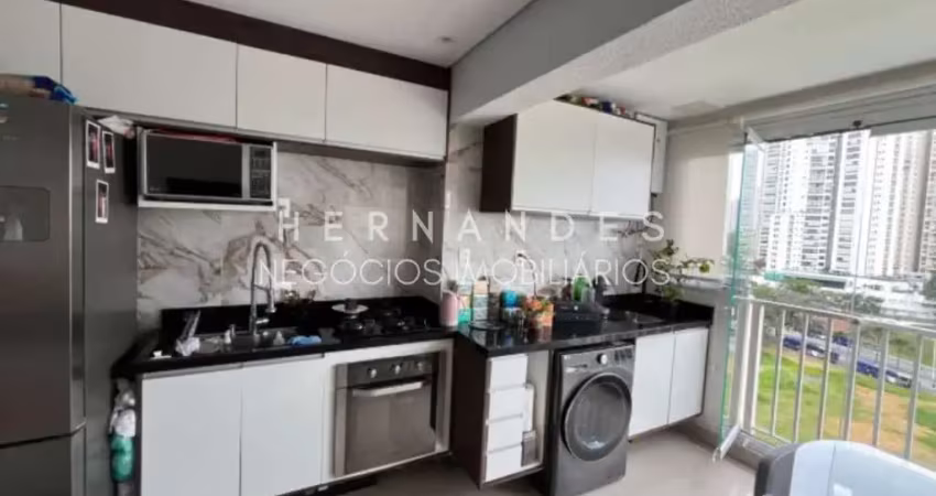 Acqua park alphaville de 69m² com 2dorm sendo uma suíte e 2 vagas
