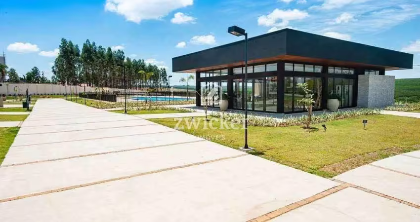 Terreno em condomínio fechado à venda no Residencial Villa de Leon, Piratininga 
