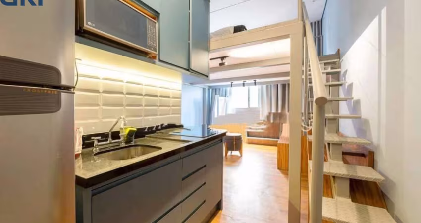DUPLEX 35M² MOBILIADO PARA LOCAÇÃO - ALUGA-SE