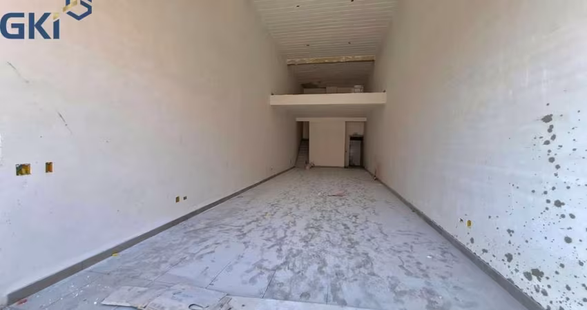 Loja/Comercial com 124m2, imóvel novo!