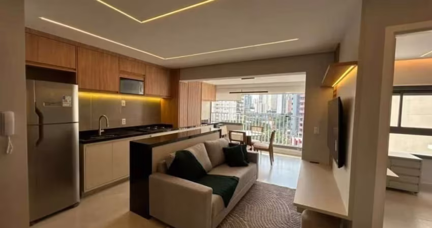 Brooklin,  apartamento mobiliado, pronto para morar