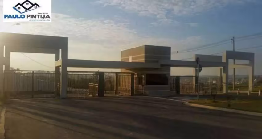 Terreno de esquina com 342,61m² localizado no condomínio brescia