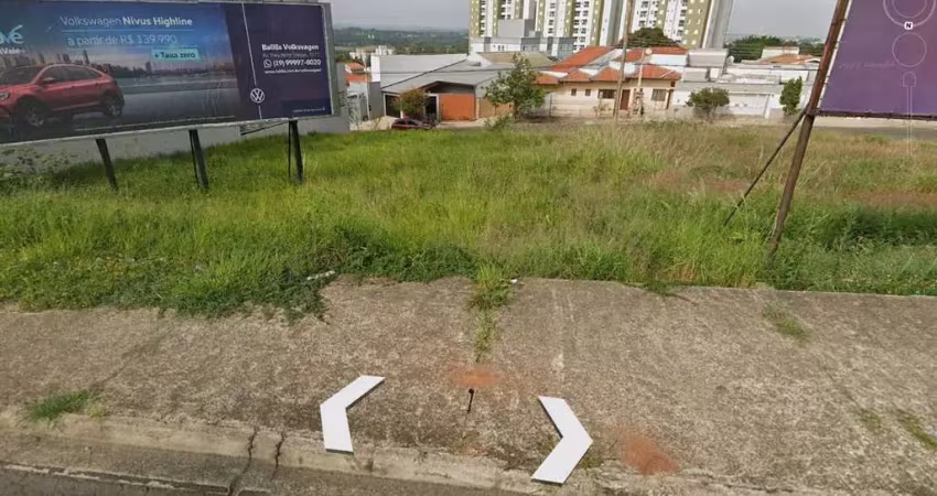 Terreno comercial com 381m na avenida visconde de indaiatuba com frente para 2 ruas