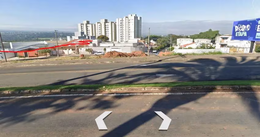 Terreno comercial com 381m na avenida visconde de indaiatuba com frente para 2 ruas