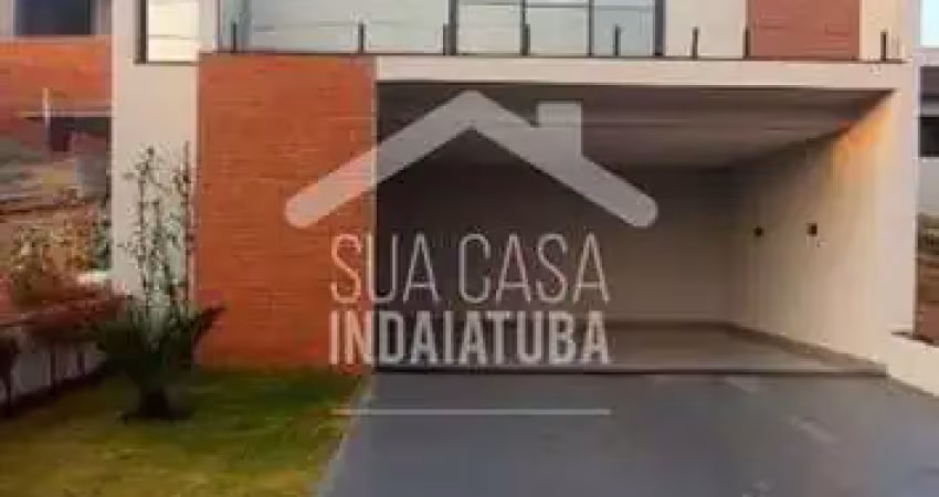 Casa com 3 dormitórios sendo 1 suíte no park gran reserve - indaiatuba