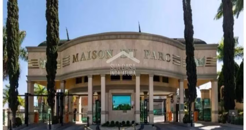 Terreno em condomínio fechado à venda no Jardim Maison Du Parc, Indaiatuba 