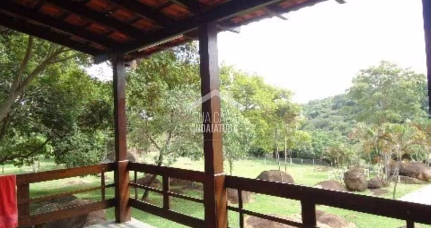 Sítio com 48.000m no bairro Itaboraí em Indaiatuba com excelente casa, lagos e mata