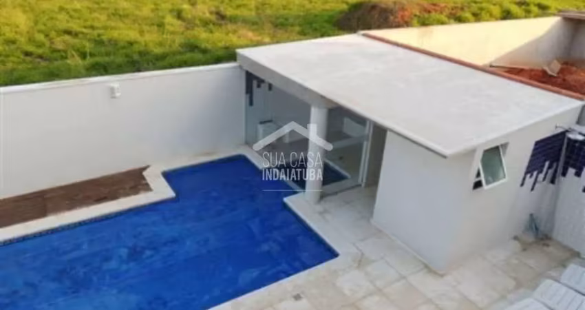Sobrado no condomínio altos de itaici com 3 dormitórios (2 suítes) e piscina