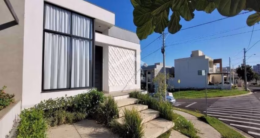 Casa térrea com 3 suítes no condomínio Jardim Montreal - Indaiatuba/SP