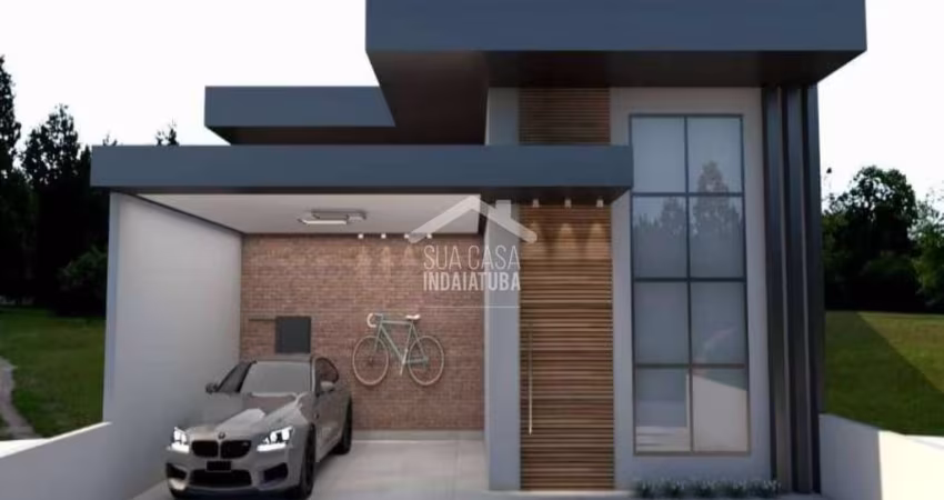 Casa terrea nova no condomínio Residencial Evidencias