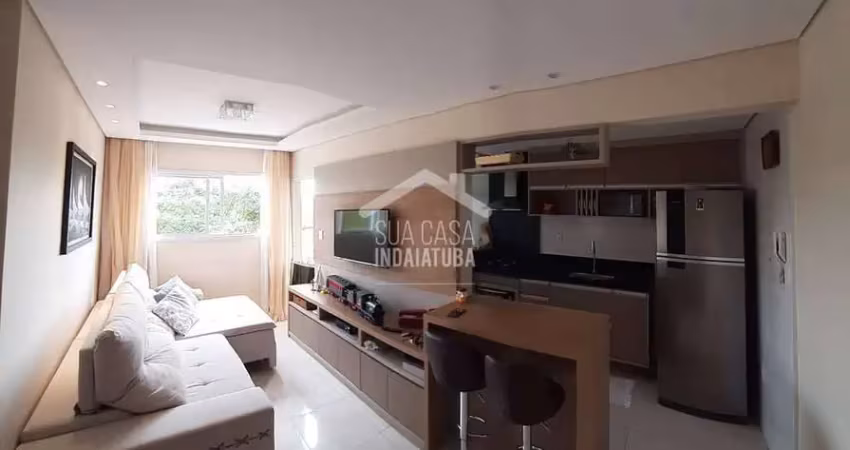 Apartamento de 2 dormitórios no edificio altos do morumbi - indaiatuba