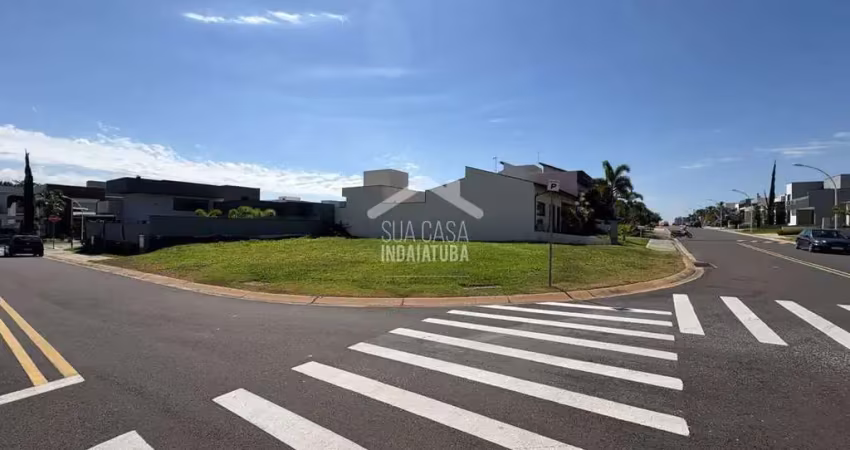 Terreno em condomínio fechado à venda no Jardim Residencial Dona Lucilla, Indaiatuba 