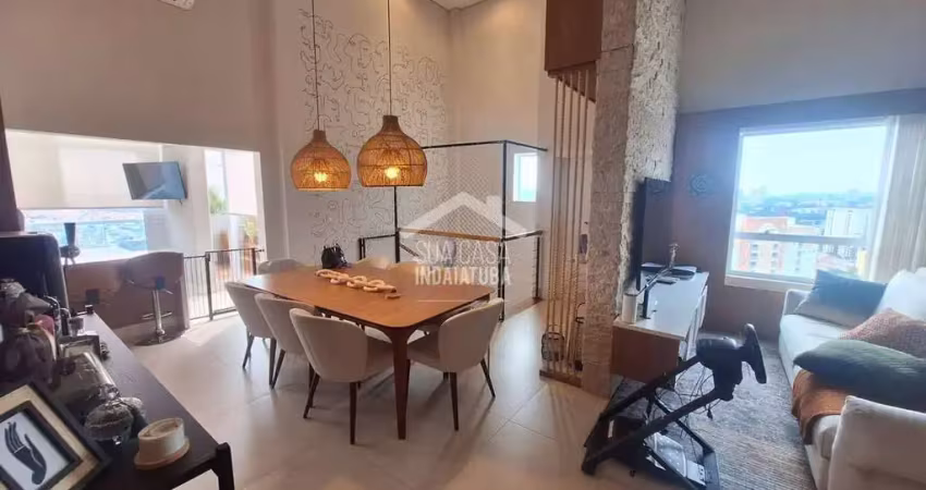Cobertura duplex no condomínio le jardin em indaiatuba