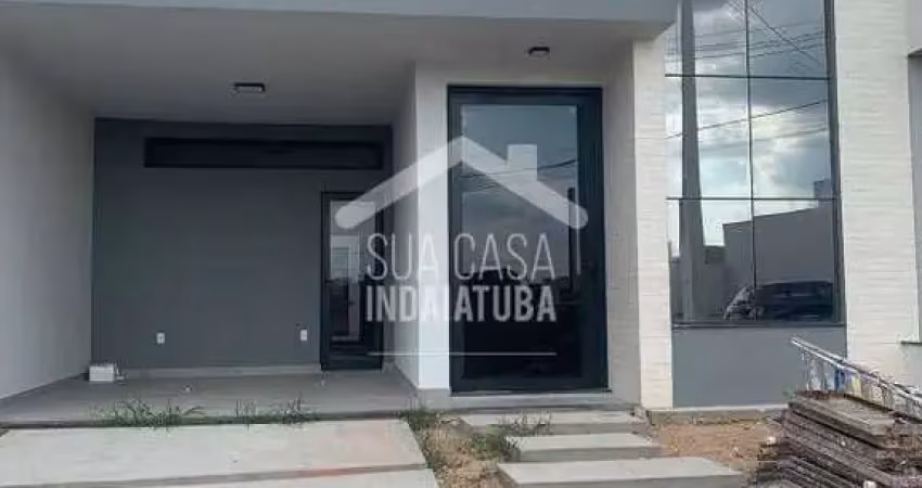 Casa térrea com ar condicionado e móveis planejados para locação