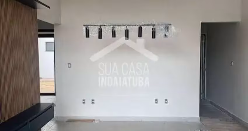 Casa térrea com ar condicionado e móveis planejados para locação