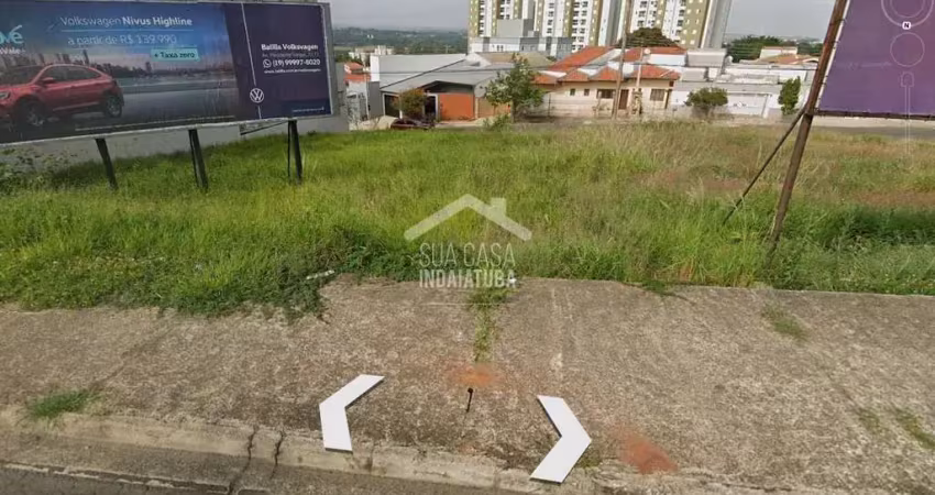 Terreno comercial com 381m na avenida visconde de indaiatuba com frente para 2 ruas