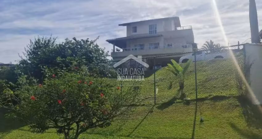 Linda chácara com 5 quartos e excelente acabamento em condomínio fechado em salto