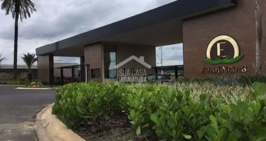 Terreno com 311m² no condomínio evidencias em indaiatuba/sp