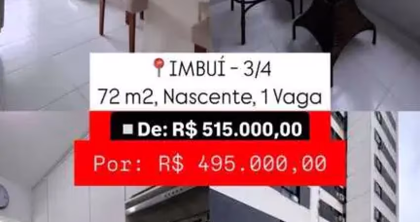 Apartamento com 3 quartos à venda na Rua das Patativas, Imbuí, Salvador