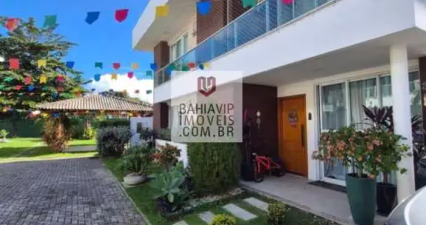 Casa em condomínio fechado com 4 quartos à venda na Rua Carlos Conceição, Buraquinho, Lauro de Freitas