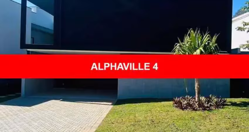 Casa para venda no ALPHAVILLE NOVA ESPLANADA 4 com piscina 4 suítes energia Fotovoltaica design moderno