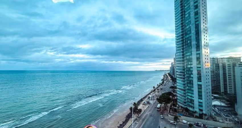 Apartamento em Boa Viagem com 155m² e 3 suítes - Edf Praça do Mar