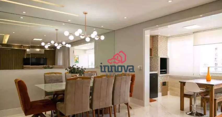 Apartamento com 3 dormitórios à venda, 108 m² por r$ 1.170.000,00 - vila augusta - guarulhos/sp