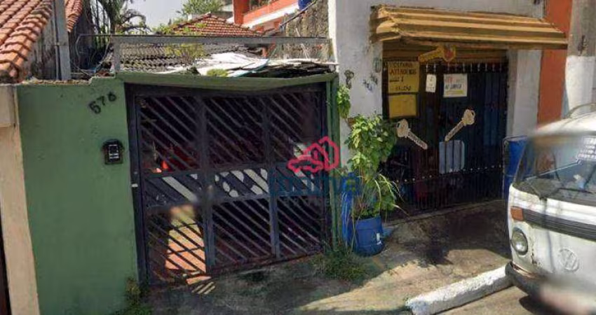 Terreno à venda, 280 m² por R$ 798.000,00 - Chácara Mafalda - São Paulo/SP