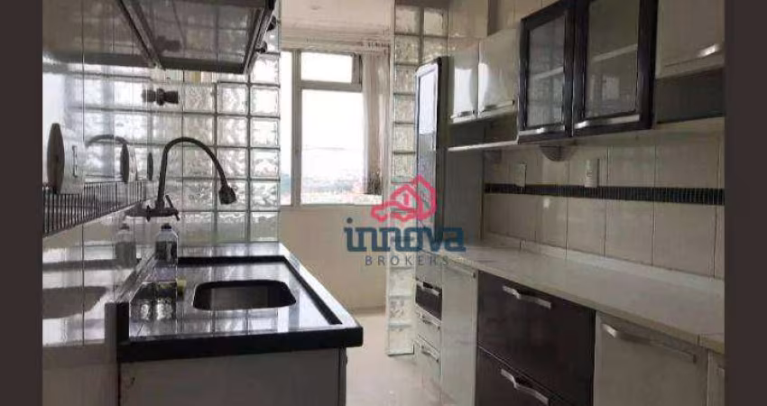 Apartamento com 2 dormitórios à venda, 56 m² por R$ 330.000,00 - Vila Rosália - Guarulhos/SP