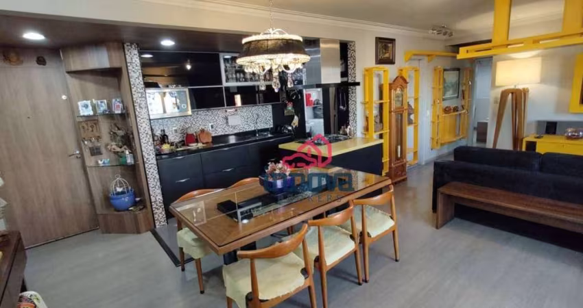 Apartamento com 2 dormitórios à venda, 82 m² por R$ 600.000 - Vila Augusta - Guarulhos/SP