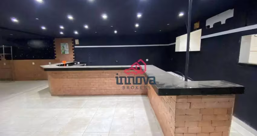 Galpão para alugar, 194 m² por r$ 5.000,00/mês - vila augusta - guarulhos/sp