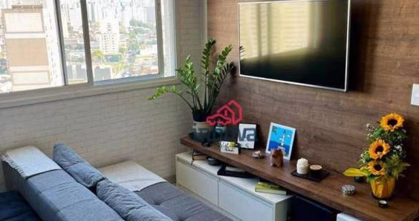 Apartamento com 1 dormitório à venda, 34 m² por R$ 353.000,00 - Cambuci - São Paulo/SP
