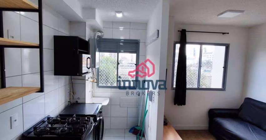 Apartamento com 1 dormitório para alugar, 30 m² por R$ 3.100,00/mês - Mooca - São Paulo/SP
