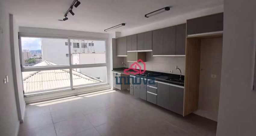Apartamento com 2 dormitórios para alugar, 48 m² por R$ 3.919,53/mês - Santana - São Paulo/SP