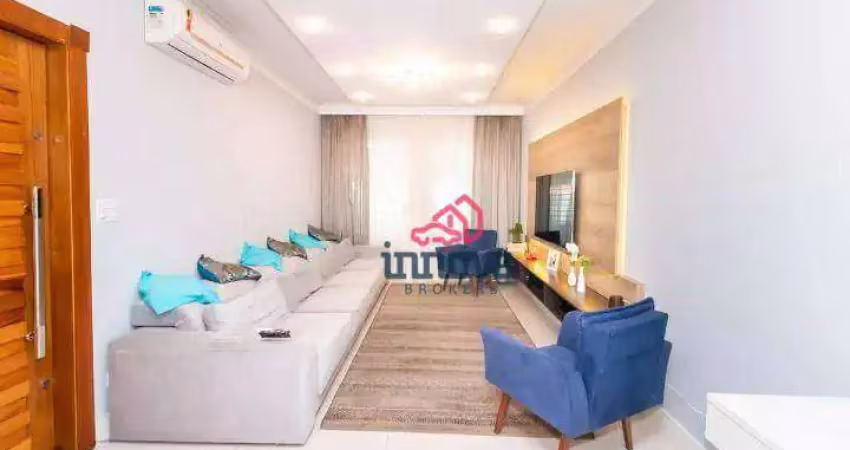 Sobrado com 3 dormitórios à venda, 135 m² por r$ 798.000 - vila nova mazzei - são paulo/sp